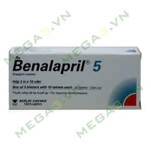 BENALAPRIL 5 thuốc gì Công dụng và giá thuốc BENALAPRIL 5 (2)