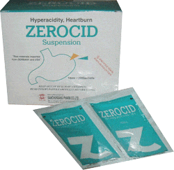 ZEROCID thuốc gì Công dụng và giá thuốc ZEROCID