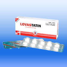 LOVASTATIN thuốc chống tăng lipid máu thuộc nhóm chất ức chế HMG-CoA reductase (nhóm Statin)