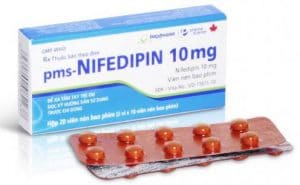 NIFEDIPIN Thuốc chẹn kênh calci (điều trị đau thắt ngực và tăng huyết áp) (3)