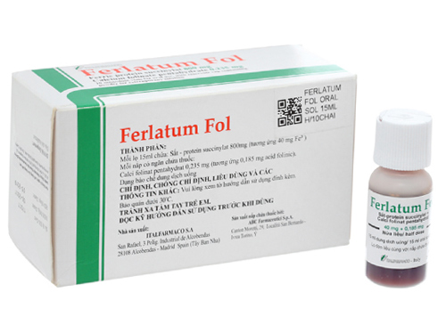 Thuốc Ferlatum Fol tác dụng, liều dùng, giá bao nhiêu?